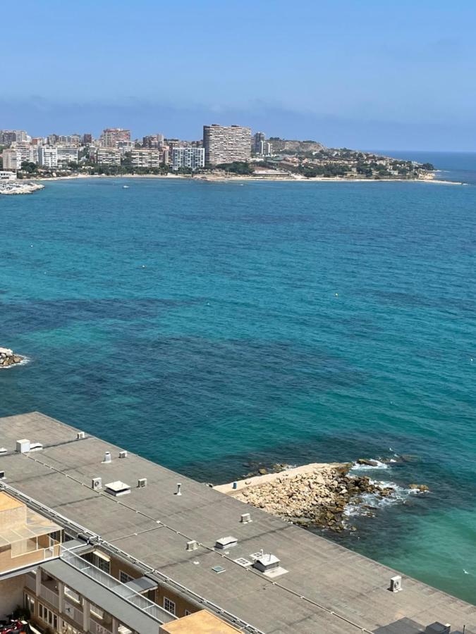 Stunning Sea View, Albufereta, Alicante Exteriör bild