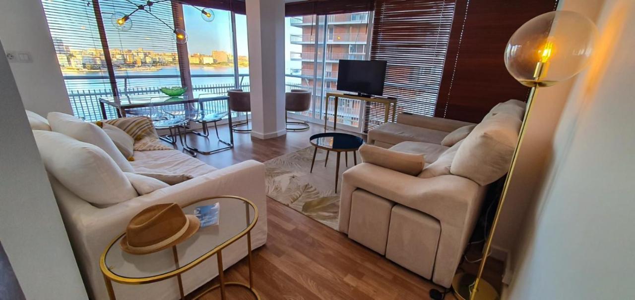 Stunning Sea View, Albufereta, Alicante Exteriör bild